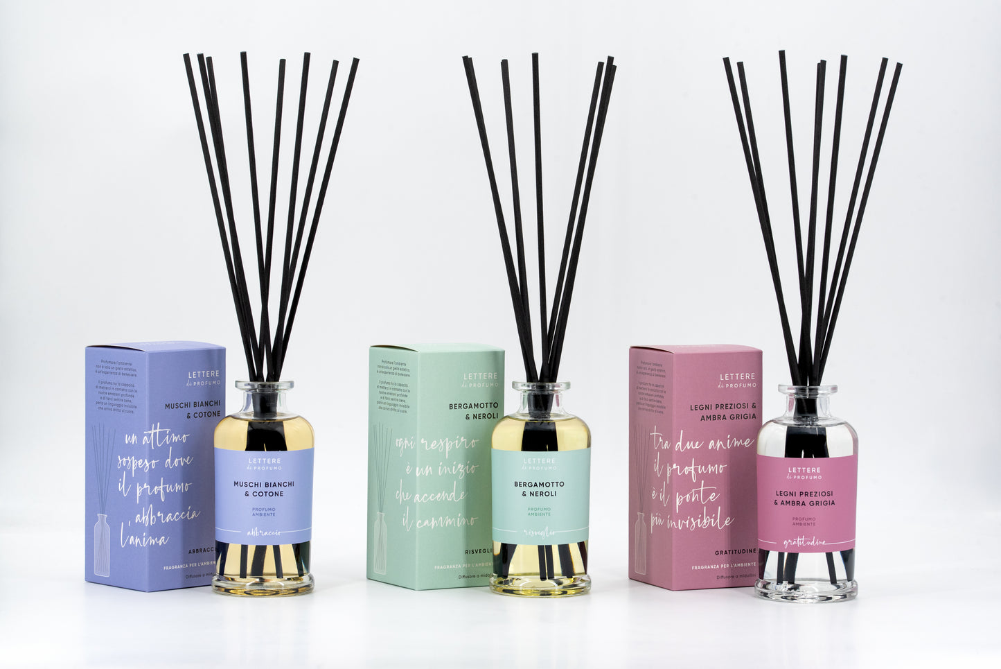 LETTERE DI PROFUMO MUSCHI BIANCHI & COTONE