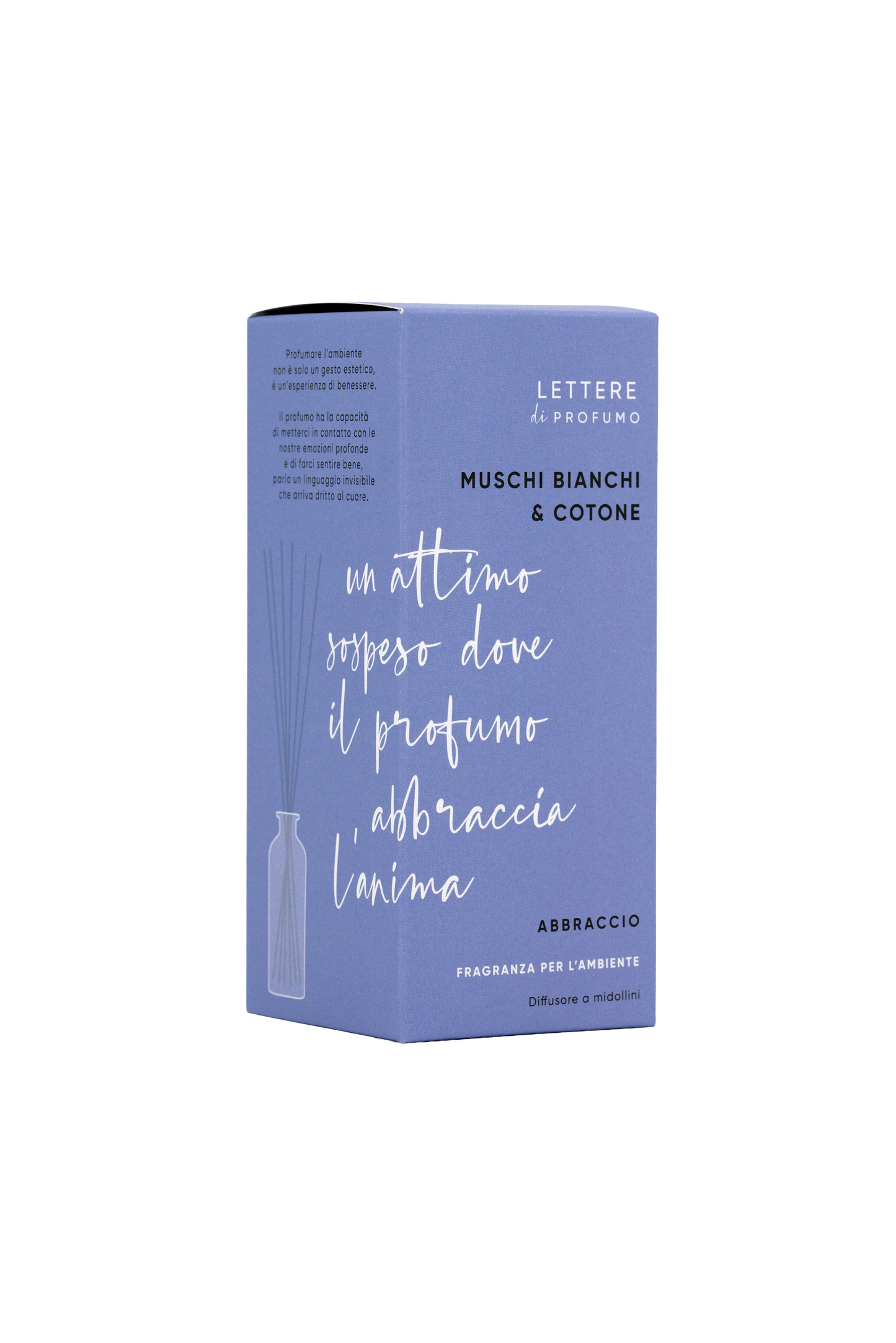LETTERE DI PROFUMO MUSCHI BIANCHI & COTONE