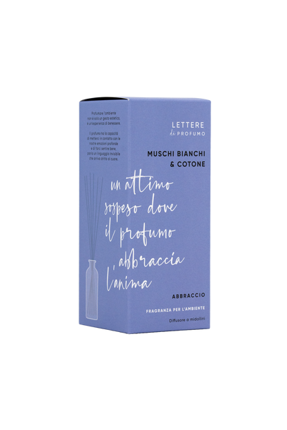 LETTERE DI PROFUMO MUSCHI BIANCHI & COTONE