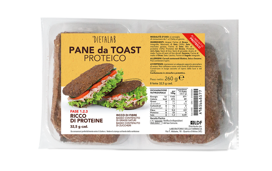 Pane proteico da Toast