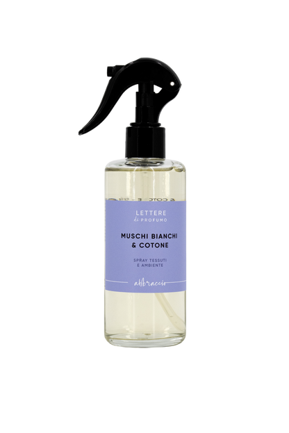LETTERE DI PROFUMO MUSCHI BIANCHI & COTONE