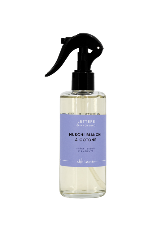 LETTERE DI PROFUMO MUSCHI BIANCHI & COTONE