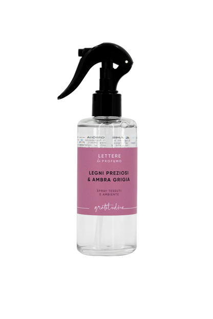 LETTERE DI PROFUMO LEGNI PREZIOSI & AMBRA GRIGIA