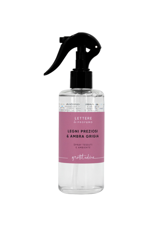 LETTERE DI PROFUMO LEGNI PREZIOSI & AMBRA GRIGIA