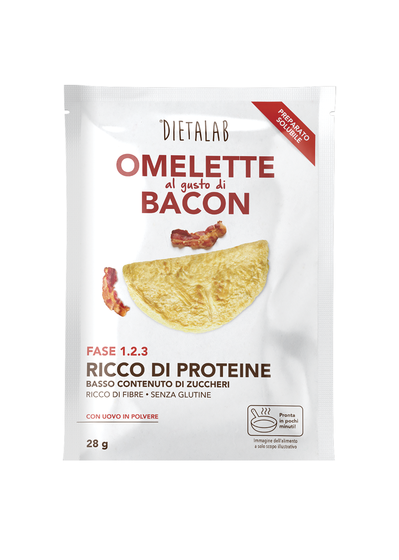 Omelette al Gusto di Bacon