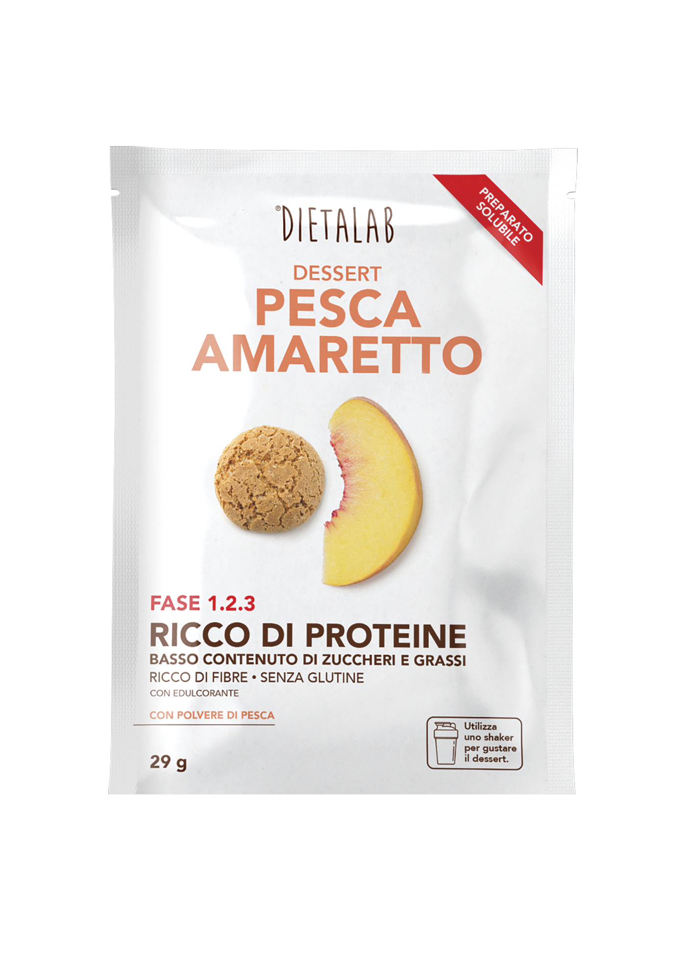 Dessert Pesca Amaretto